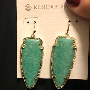 Kendra Scott Amazonite Skylars RARE & HTF